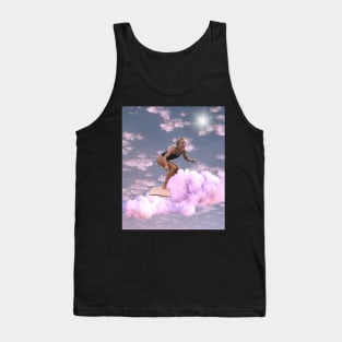 Surfing Above the Clouds Tank Top